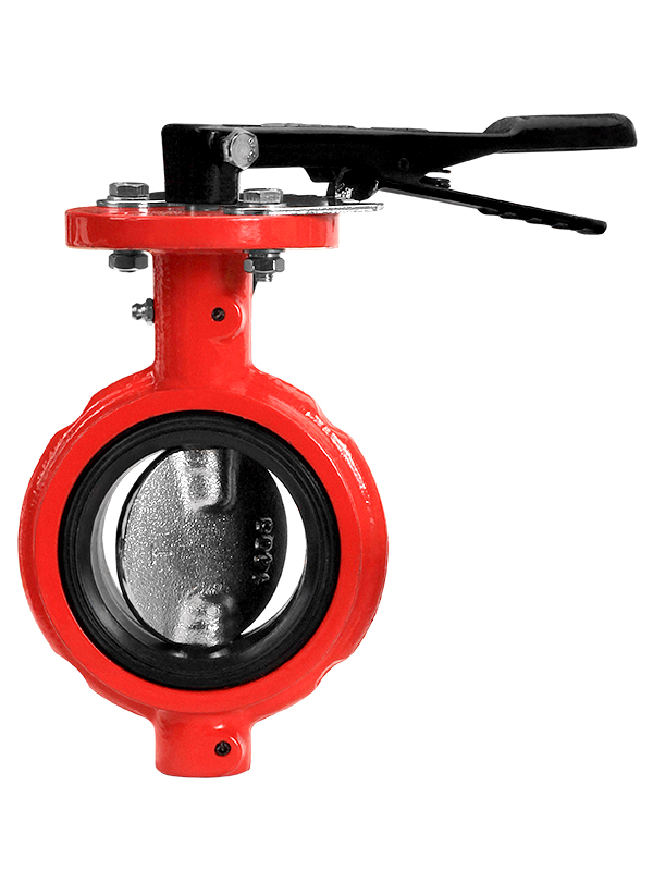 Butterfly Valve with Notched Body and Short Neck Image