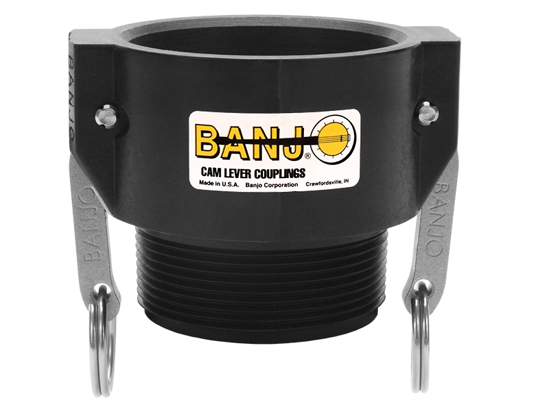 1-1/4 in. Poly Coupler Male NPT Image