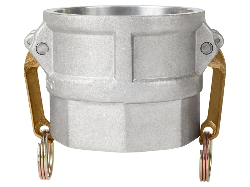 3 in. Aluminum Type D Female Coupler x Female NPT Cam and Groove Coupling