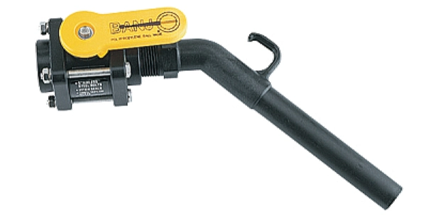 1 in. Four Bolt Polypropylene Ball Valve Image