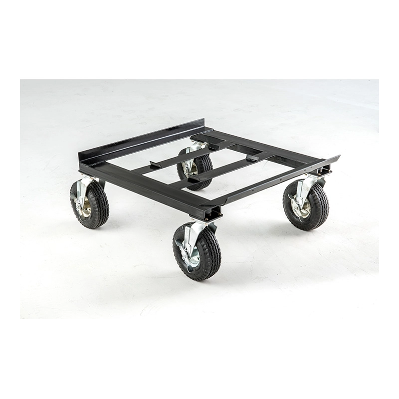 10 in. Pneumatic Caster Kit Cubetainer Mobile Base Image
