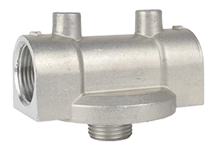 Aluminum Filter Head Adapter, 1 in. NPT, 1 in. - 12 UNF Image