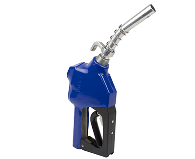 3/4 in. Unleaded 12V Transfer Pump Nozzle, Blue