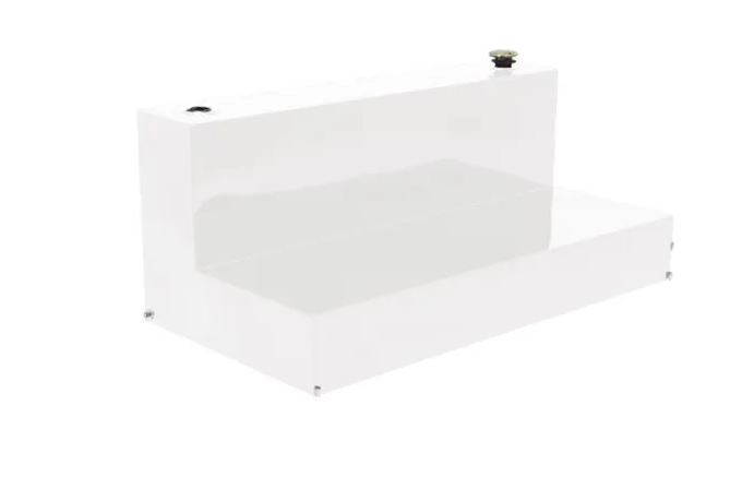 80 Gallon Full Size L-Shape Storage Tank Image