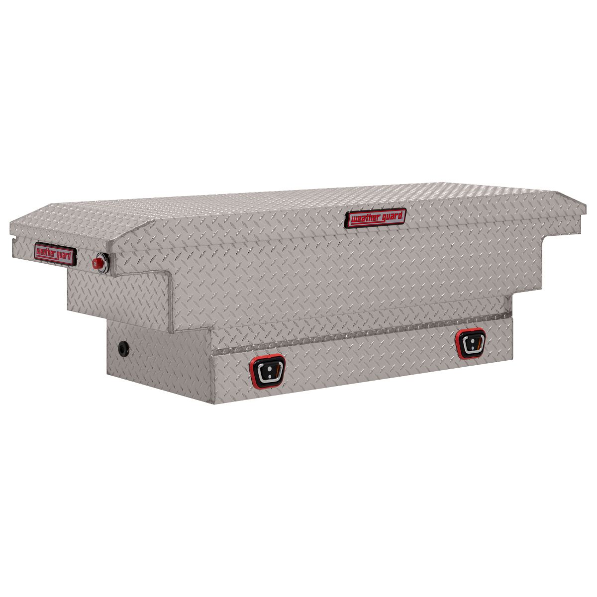 Compact Low-Profile 66L X 20.25W X 18.5H Saddle Truck Box