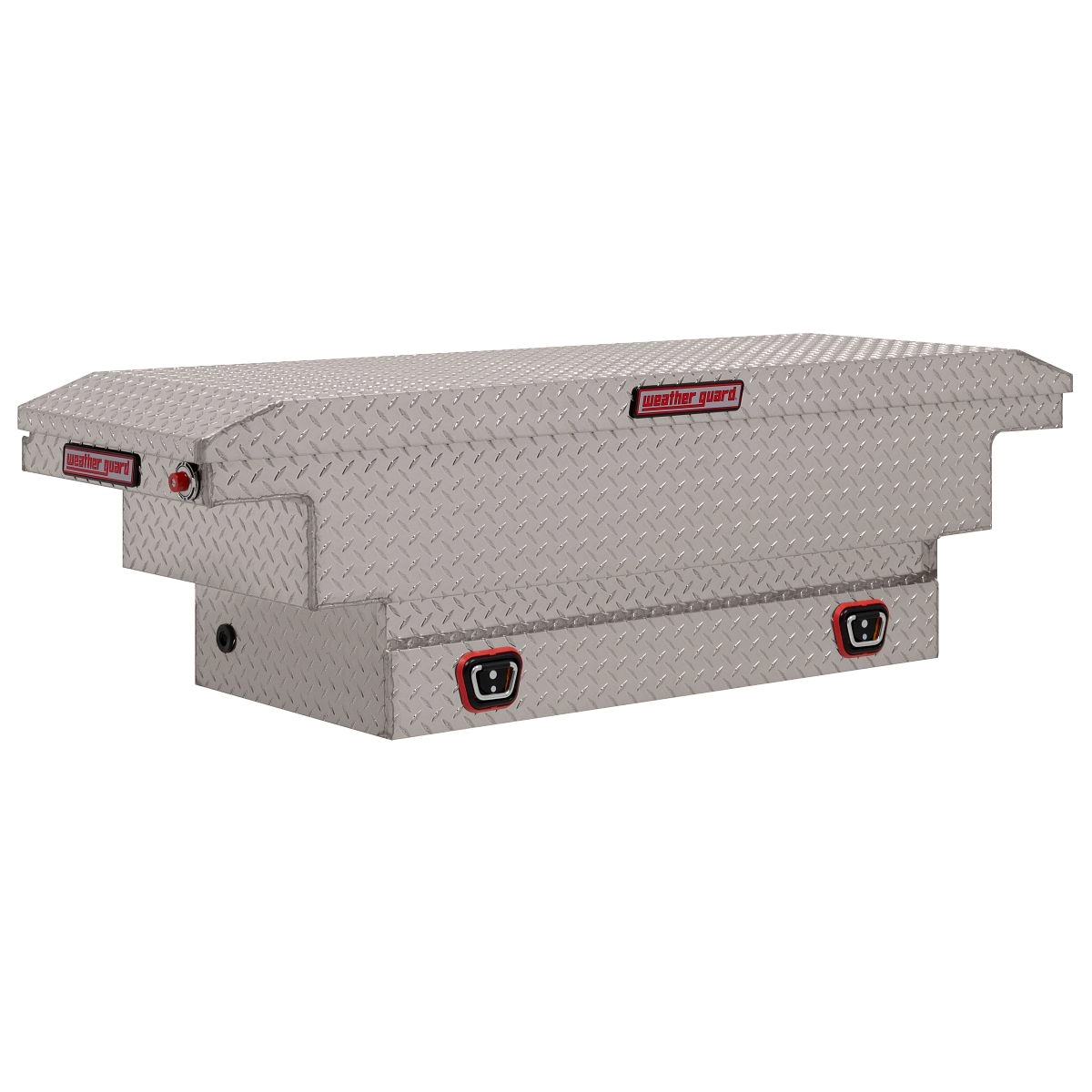 Compact Low-Profile 66L X 20.25W X 18.5H Saddle Truck Box