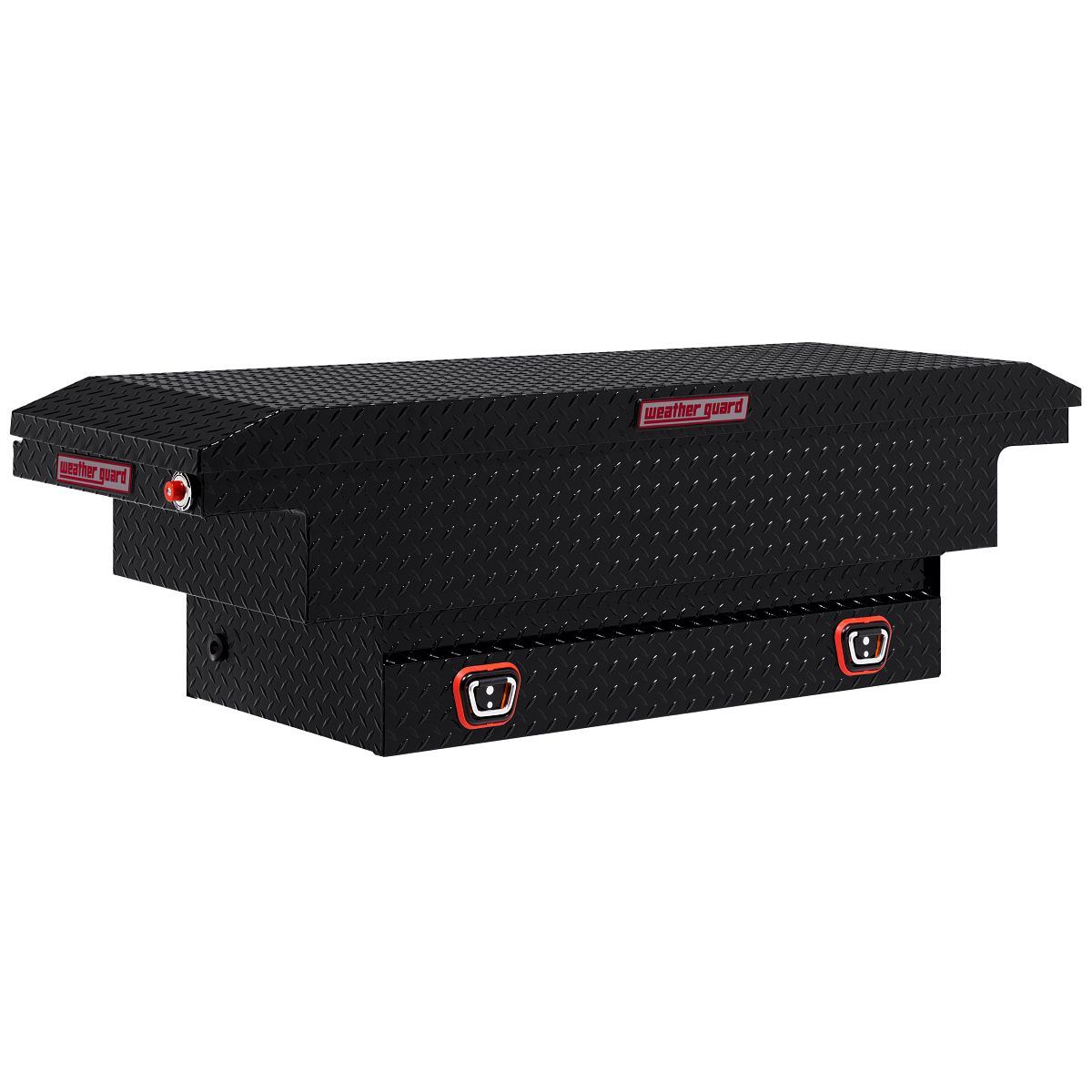 Compact Low-Profile 66L X 20.25W X 18.5H Saddle Truck Box
