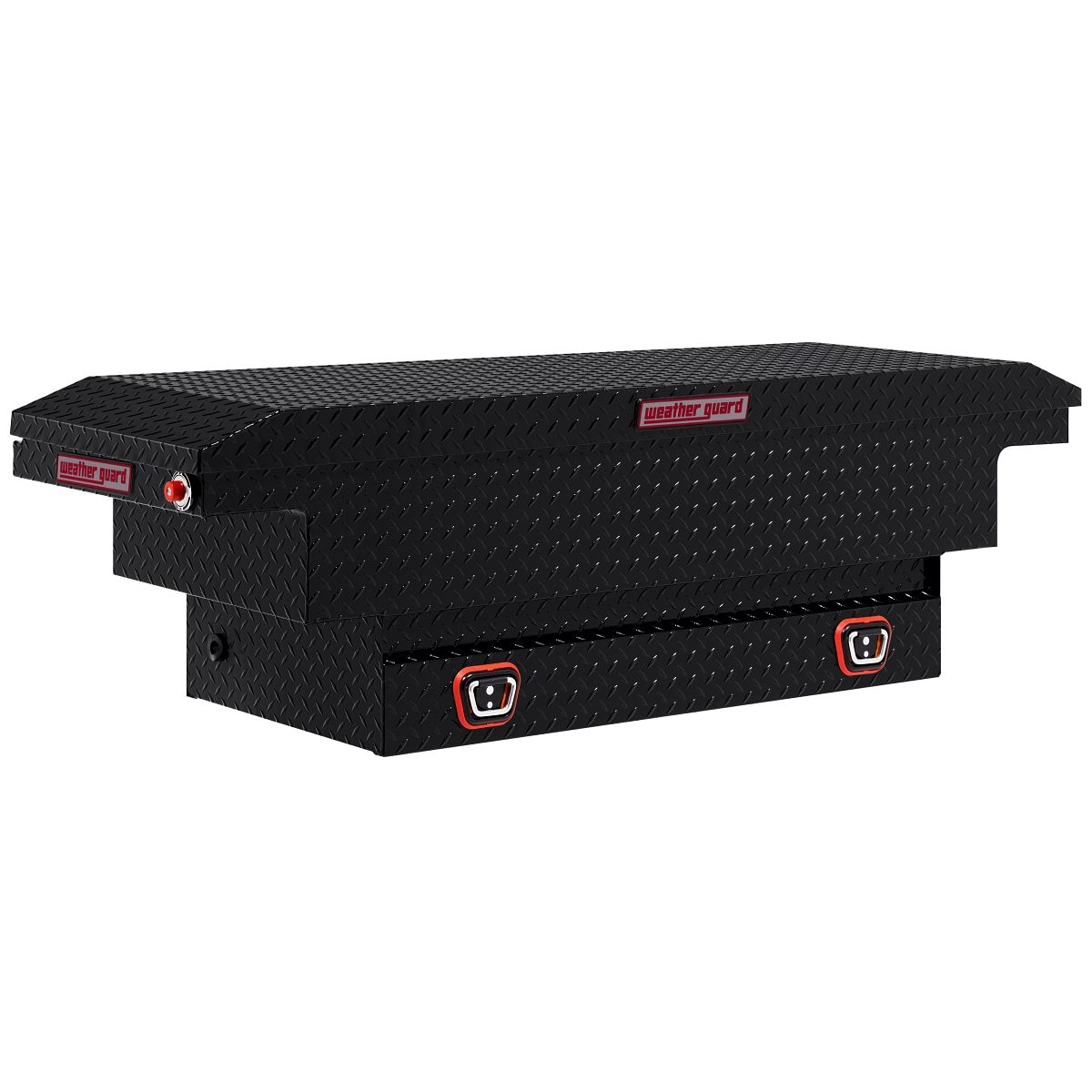 Compact Low-Profile 66L X 20.25W X 18.5H Saddle Truck Box