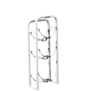 Refrigerant Tank Rack - 2 x 30 lbs. - 1 x 50 lbs. - 40 in. x 8 in. x 8 in. Image