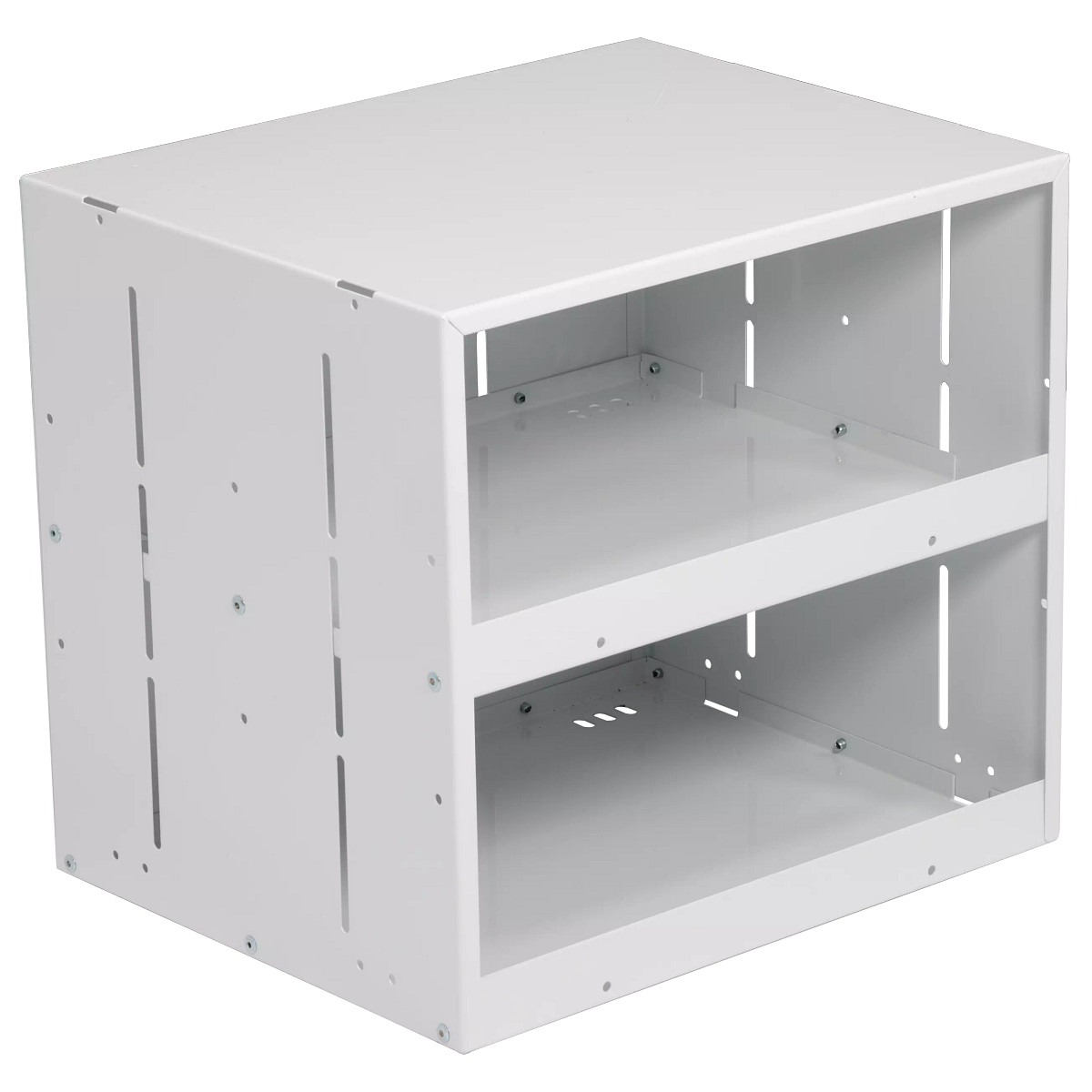 Two-Shelf, Stackable Cabinet