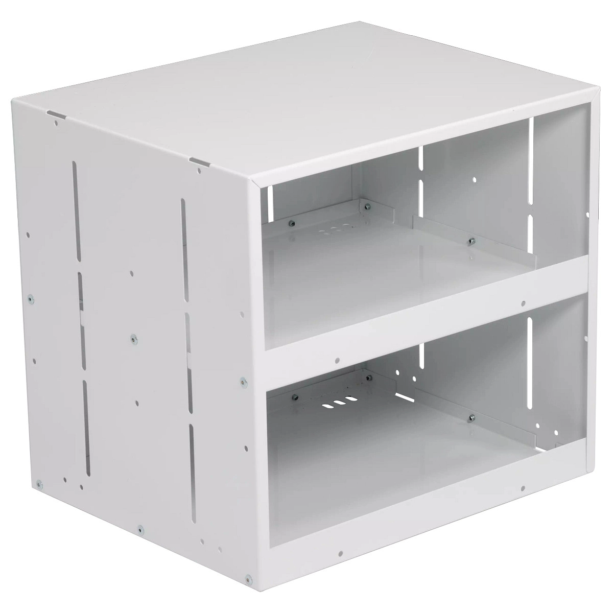 Two-Shelf, Stackable Cabinet