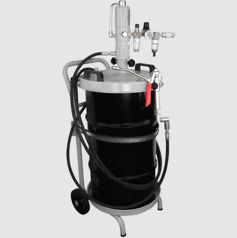 45:1 Grease Pump For 120 Lbs. Kegs Package With Cart