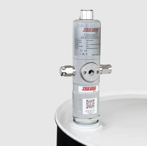 3:1 Pneumatic Stub Style Oil Pump Image