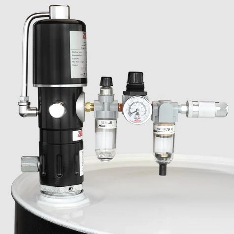 5:1 Pneumatic Stub Style High Flow Rate Piston Pump With FRL