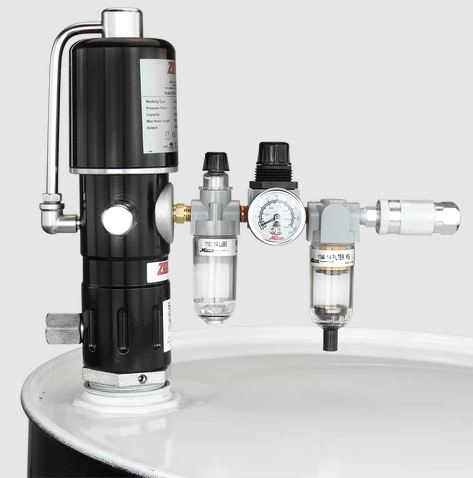 5:1 Pneumatic Piston Pump For 55-Gallon Drums With FRL