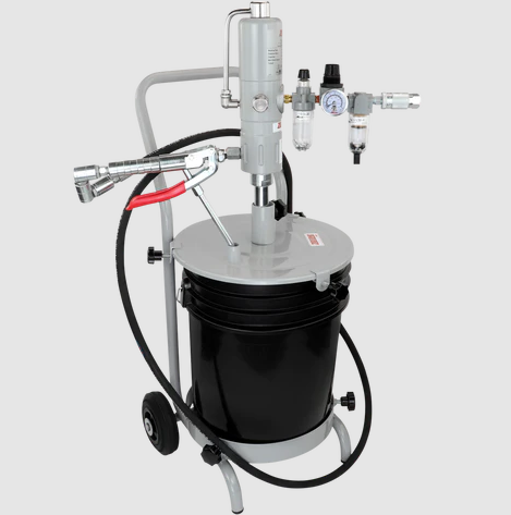 45:1 Grease Pump Package for 30-50 lbs. Pails with Cart
