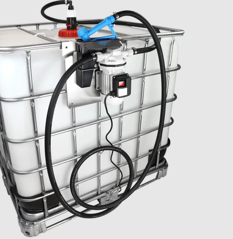 IBC Tote Electric DEF Pump Kit with Standard nozzle