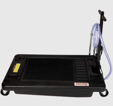 17 Gallon Poly Low-Profile Oil Drain with Electric Evacuation Pump Image