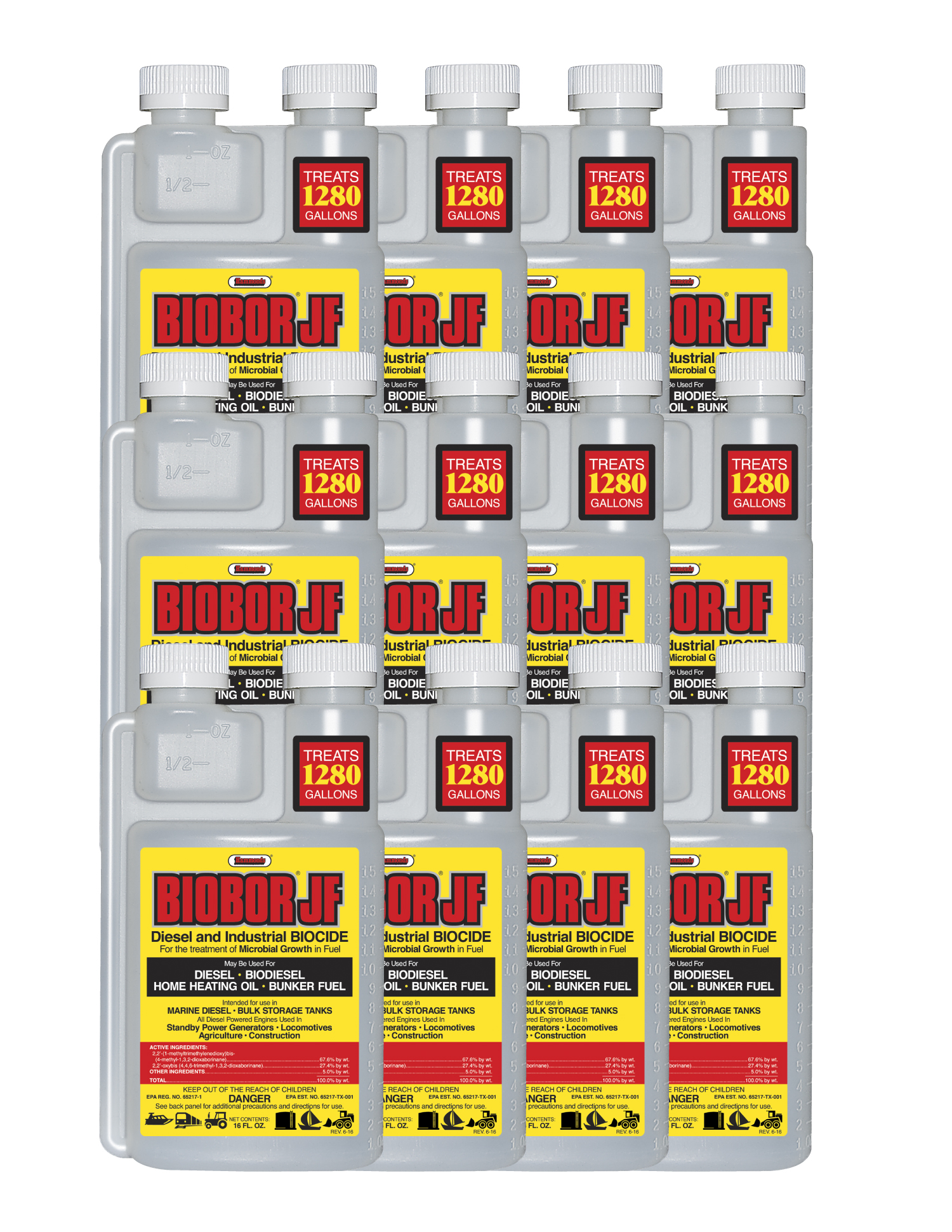Biobor JF 16 oz. (12 Pack) Diesel Biocide and Lubricity Additive