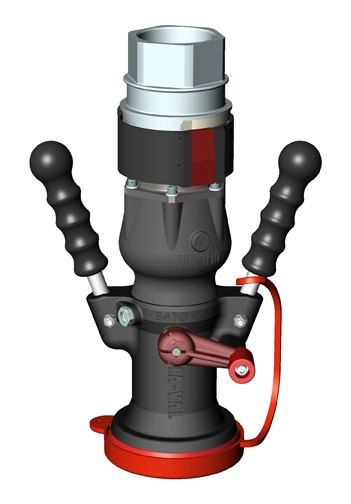 Single Point Adapter Commercial Aircraft Refueling Nozzle Image