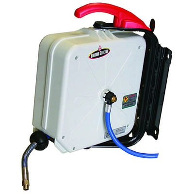 Spring Rewind, Portable, Air, Water Hose Reel Image