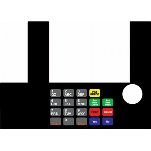 Fits Gilbarco Advantage, Info Screen Overlay w/ Diamond Shamrock Graphics (works with T19525-03 and K94396-02)