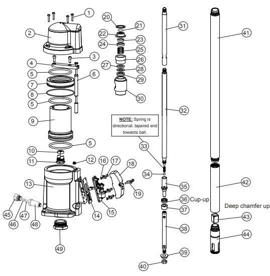 Jet Power Pump Parts Image