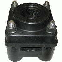 Poly Bolted Bottom Drain Tank Flanges Image
