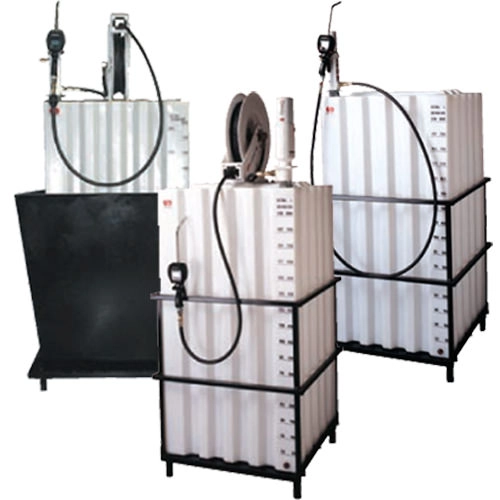 230 Gallon Bulk Lubricant Dispensing Tanks Image