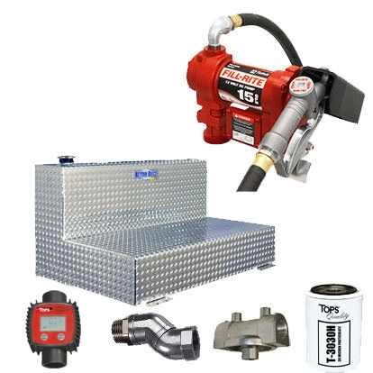 75 Gallon Transfer Tank & Transfer Pump Combo Image