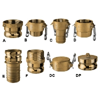 Brass Cam & Groove, Dust Caps & Plugs Image