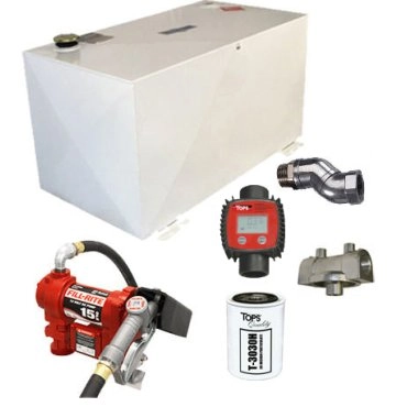 200 Gallon Transfer Tank & Transfer Pump Combo Image