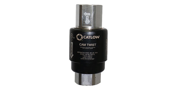 1 in. Inline Cam Twist™ Magnetic Breakaway, Complete Image