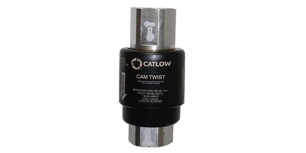 1 in. Inline Cam Twist&trade; Magnetic Breakaway, Complete Image