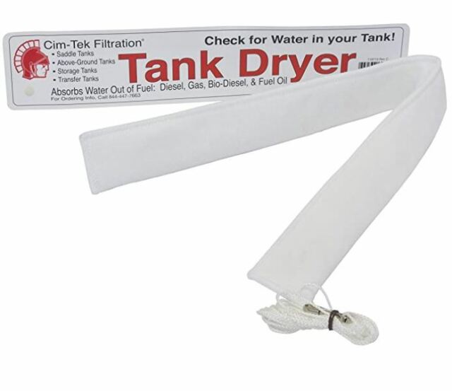 Tank Dryer - Absorbs Water Out of Fuel, For Use in Transfer Tanks