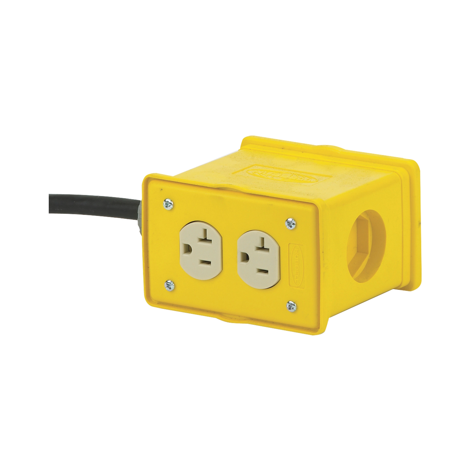 Output, Assembly, Receptacle, Quad. Image