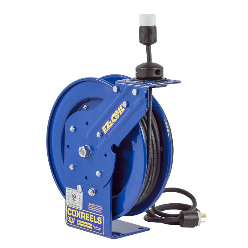 EZ-Coil Spring Rewind Heavy Duty Cord Reel