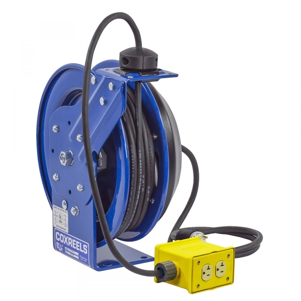 Spring Rewind Heavy Duty Cord Reel