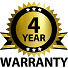 Four Year Manufacturer Warranty