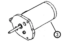 M-150S 12-volt Motor (Replaces 119000-51)