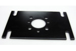 Flat Motor Mounting Plate for #4 Air Motors, Also for use with Small Hydraulic Motors Image