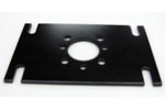 Flat Motor Mounting Plate for #4 Air Motors, Also for use with Small Hydraulic Motors Image