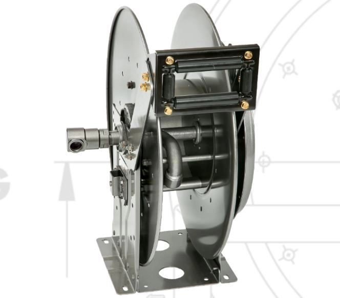 Spring Rewind Aviation Hose Reel for Jet Fuel, AV Gas Fuel Dispensing Image