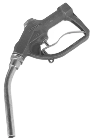 Manual Tube Nozzle - Leaded Aluminum/SS/PTFE