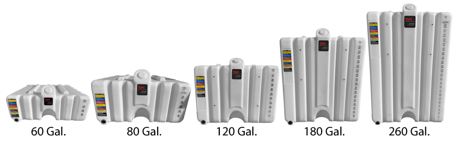 TOPS Tuff Tank Stackable Storage Tanks [TTT-REG] - $315.90 : Westech ...