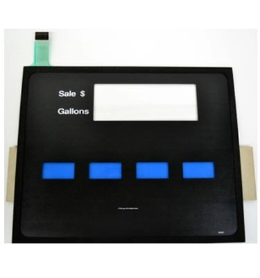 4000 Membrane Keypad 4PD, Fits Schlumberger Image