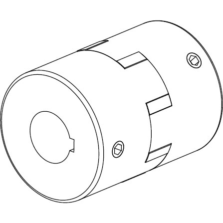 Coupling for Corken PT-Series Coro-Vane® Pump Hydraulic Drive Adapter Image