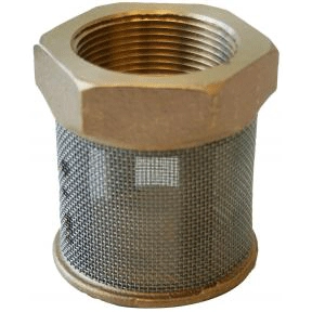 2 in. Suction Pipe Strainer, Brass