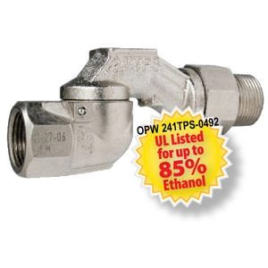 3/4 in. Two-Plane Hose Swivel For Ethanol Image