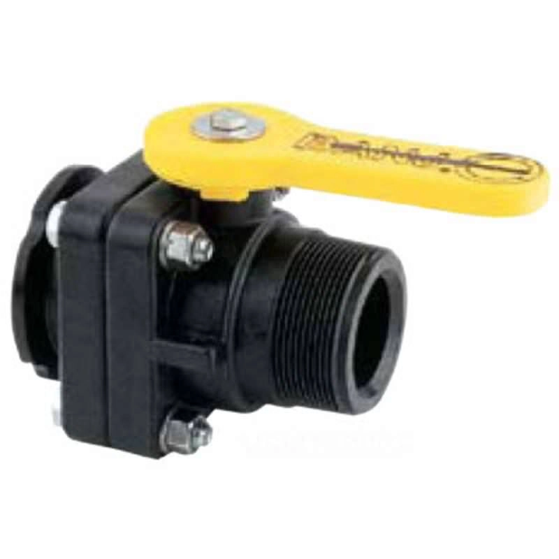 2 in. Flange x 2 in. Male NPT Standard Port Manifold  in.Stubby in. Valve Image